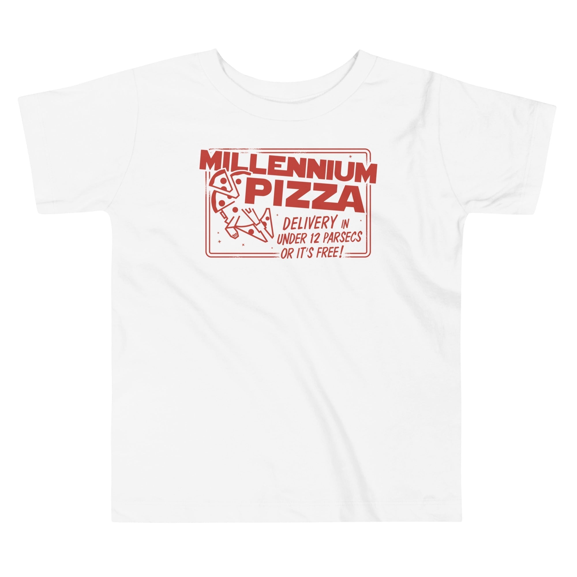 Millennium Pizza Kid's Toddler Tee Hoodie, Sweatshirt | PureTeeCo.com (Image 3)