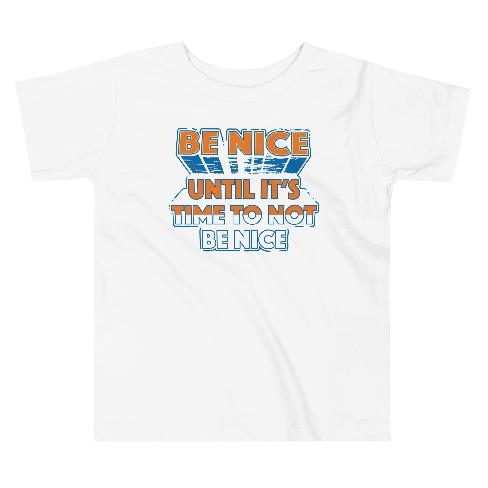 Be Nice Kid's Toddler Tee Hoodie, Sweatshirt | PureTeeCo.com (Image 3)