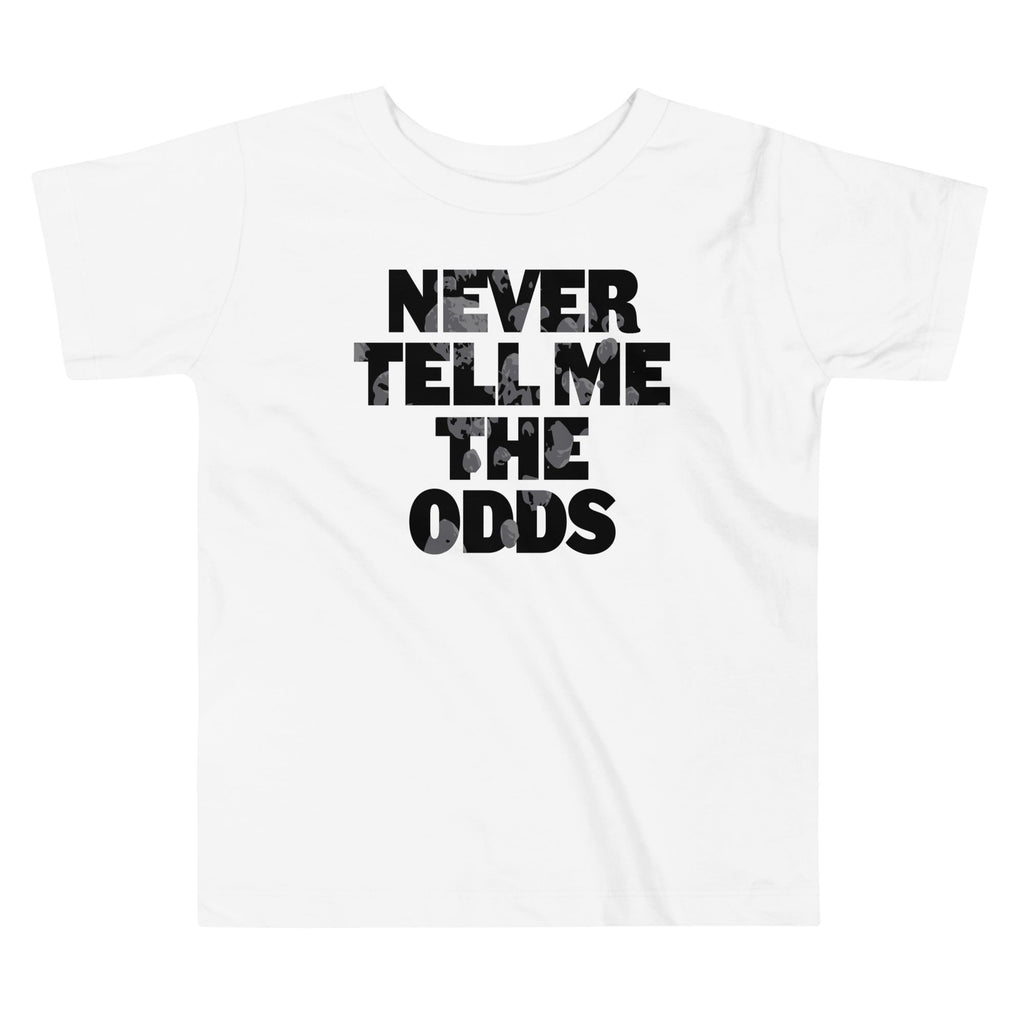 Never Tell Me The Odds Kid's Toddler Tee Hoodie, Sweatshirt | PureTeeCo.com (Image 3)