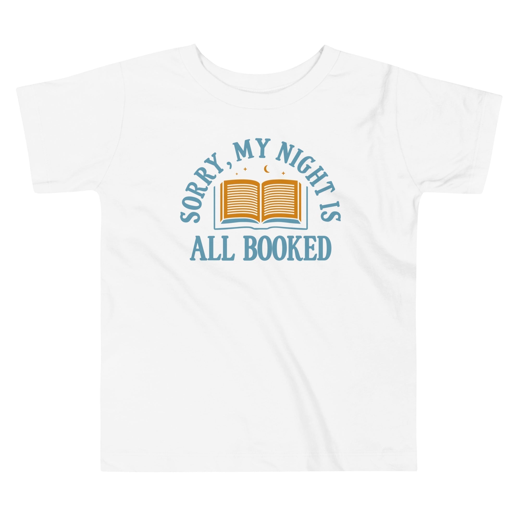 Sorry, My Night Is All Booked Kid's Toddler Tee Hoodie, Sweatshirt | PureTeeCo.com (Image 3)