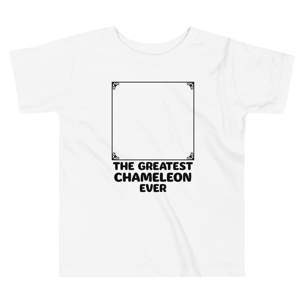 The Greatest Chameleon Ever Kid's Toddler Tee Hoodie, Sweatshirt | PureTeeCo.com (Image 3)