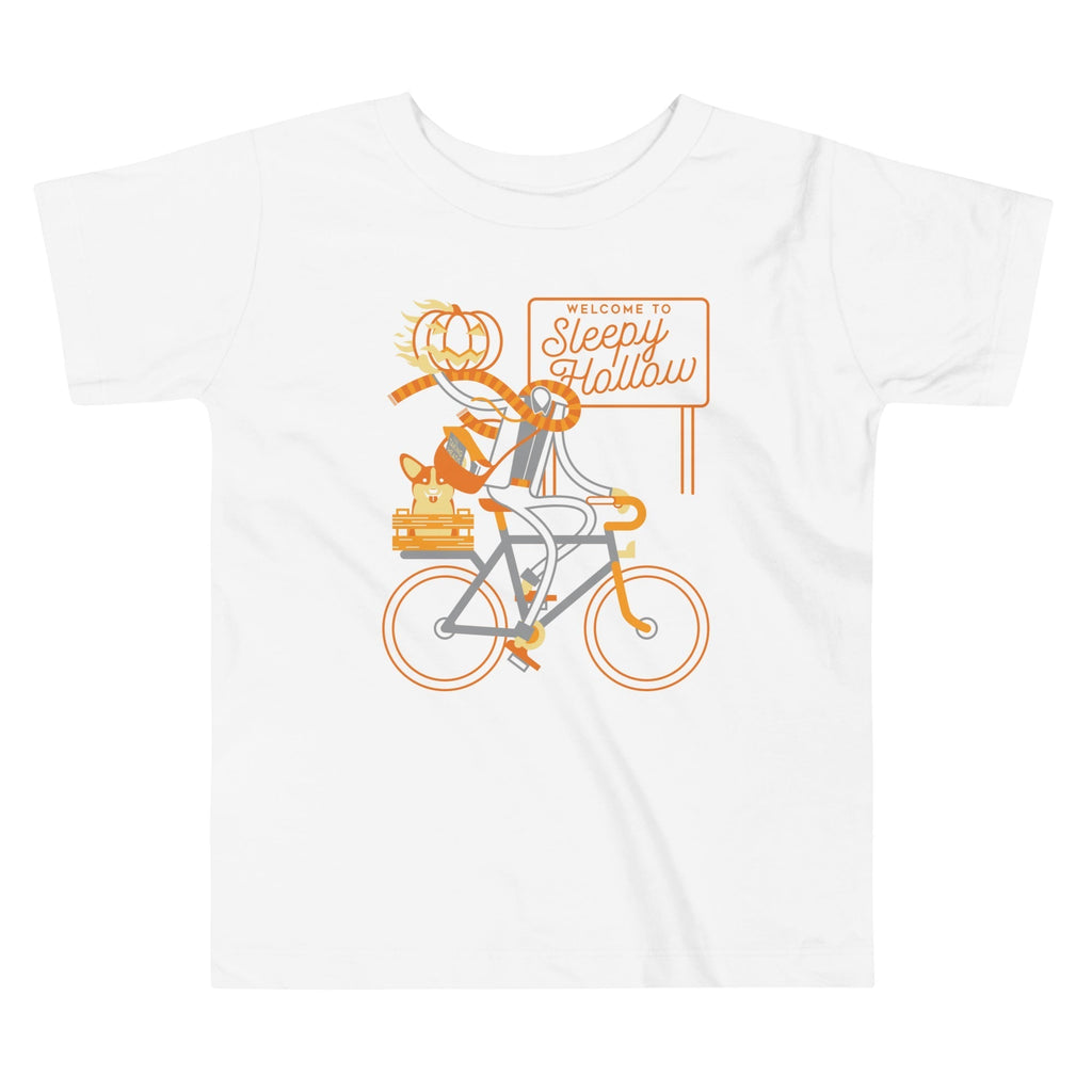 Welcome To Sleepy Hollow Kid's Toddler Tee Hoodie, Sweatshirt | PureTeeCo.com (Image 2)