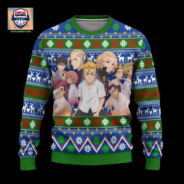 Tokyo Revengers Anime Ugly Christmas Sweater Custom Xmas Gift