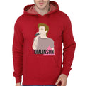 Louis Tomlinson Red Hoodie T-Shirts, Sweatshirt | PureTeeCo.com