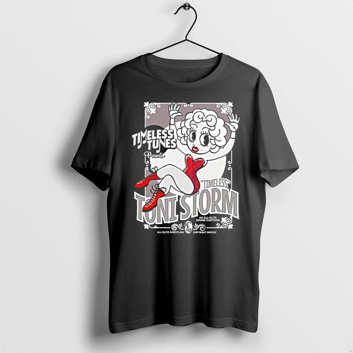 Toni Storm Timeless Tunes Presents An All Elite Sound Cartoon 0 Tshirts Sweater