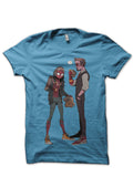 Tony And Peter Light Blue T-Shirt Hoodie, Sweatshirt | PureTeeCo.com