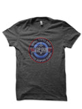 Top Gun Half Sleeve Charcoal Grey T-Shirt Hoodie, Sweatshirt | PureTeeCo.com