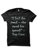 Top Gun The Need For Speed Half Sleeve T-Shirt Hoodie, Sweatshirt | PureTeeCo.com