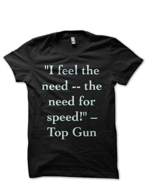 Top Gun The Need For Speed Half Sleeve T-Shirt Hoodie, Sweatshirt | PureTeeCo.com