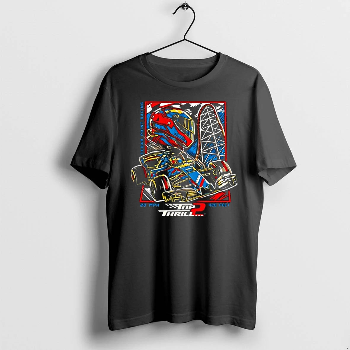 Top Thrill 2 Racing Cedar Point 20 Mph 420 Peet 0 Tshirts Sweater