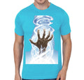 Tornado Hand Light Blue T-Shirt Hoodie, Sweatshirt | PureTeeCo.com