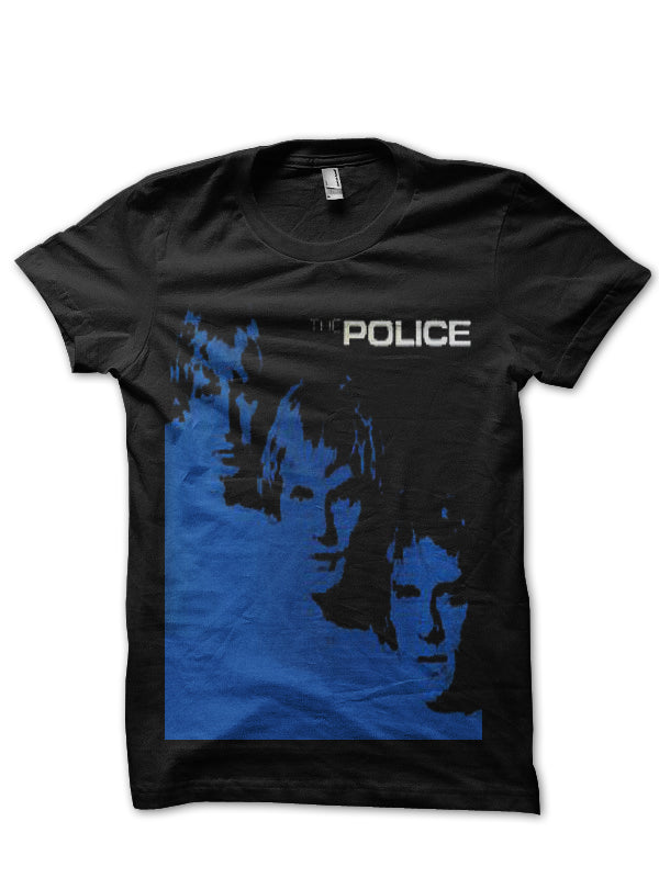 Spirits in the Material World- The Police Black T-Shirt Hoodie, Sweatshirt | PureTeeCo.com