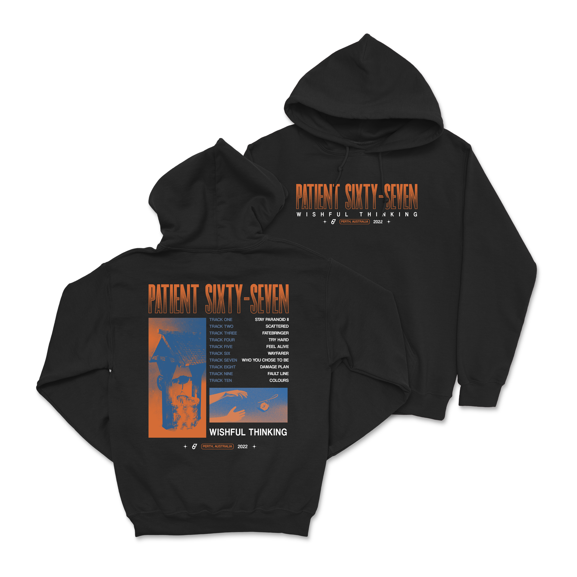 Patient Sixty-Seven - Tracklist Hoodie T-Shirts, Sweatshirt | PureTeeCo.com (Image 1)