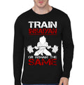 Train Insaiyan Black Full Sleeve Tee Hoodie, Sweatshirt | PureTeeCo.com