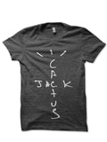 Travis Scott Cactus Jack Charcoal Grey T-Shirt Hoodie, Sweatshirt | PureTeeCo.com