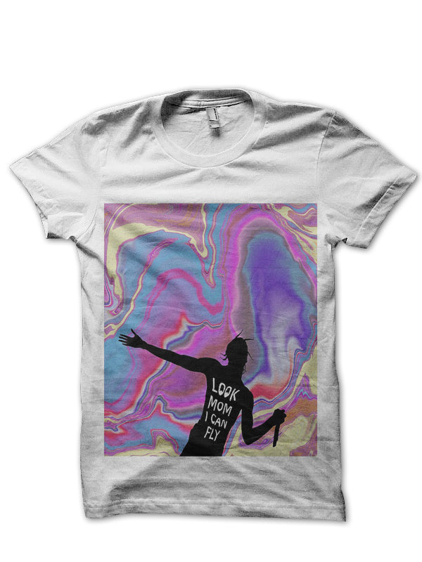 Travis Scott Look Mom I Can Fly T-Shirt Style002 Hoodie, Sweatshirt | PureTeeCo.com