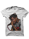 Travis Scott White T-Shirt Hoodie, Sweatshirt | PureTeeCo.com