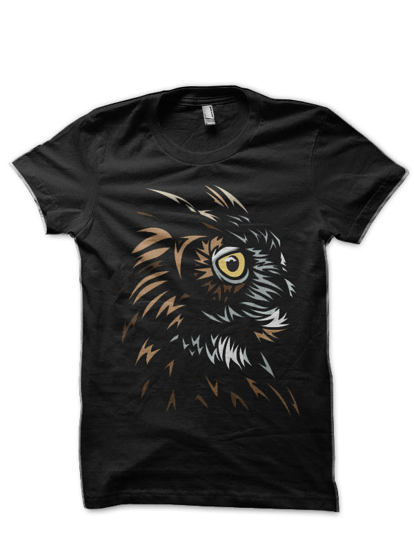 Tribal owl Profile T-Shirt Hoodie, Sweatshirt | PureTeeCo.com