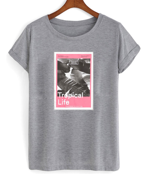 tropical life t-shirt Hoodie, Sweatshirt | PureTeeCo.com