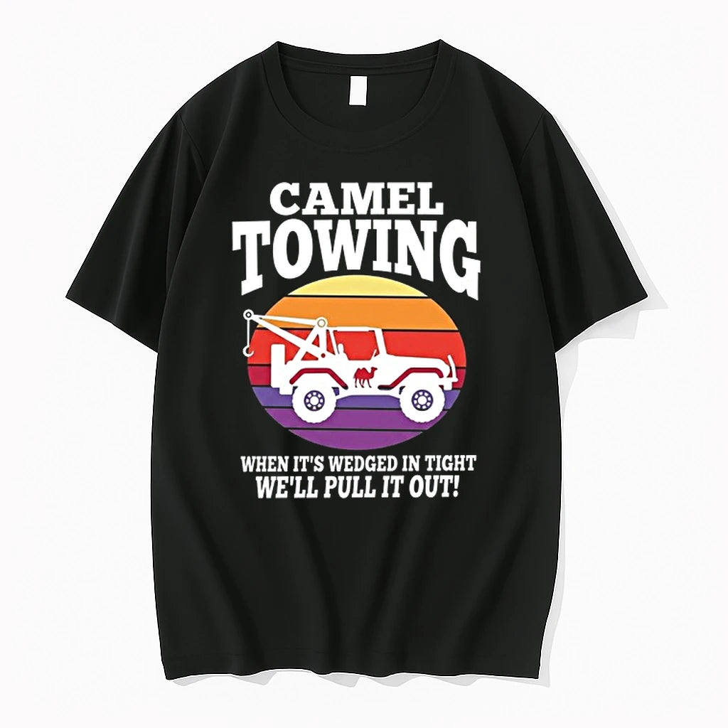 Truck Camel Towing When Its Wedged In Tight Well Pull It Out 0 Tshirts Sweater