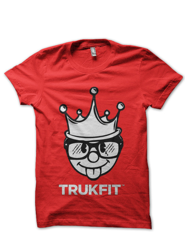 Trukfit Red Tee Hoodie, Sweatshirt | PureTeeCo.com