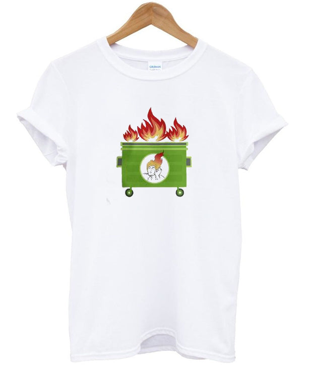 trump dumpster fire t-shirt Hoodie, Sweatshirt | PureTeeCo.com