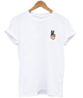 two finger t-shirt Hoodie, Sweatshirt | PureTeeCo.com
