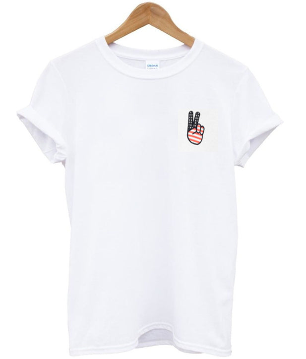 two finger t-shirt Hoodie, Sweatshirt | PureTeeCo.com