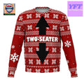 Two Seater Meme Design 3d Ugly Christmas Sweater