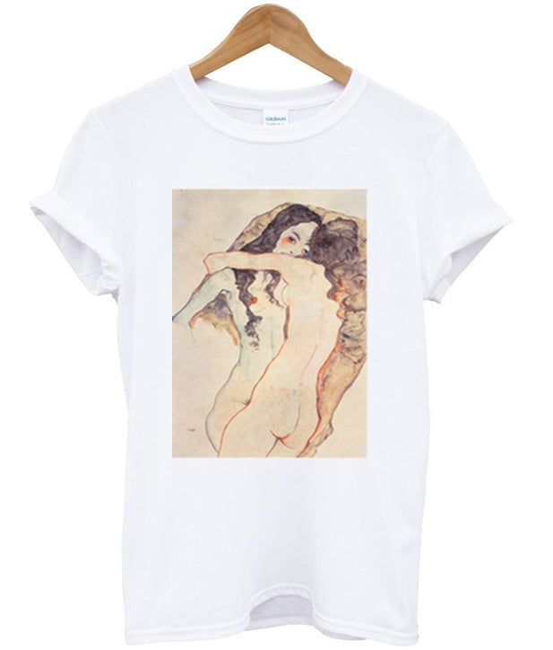 two women embracing t-shirt Hoodie, Sweatshirt | PureTeeCo.com