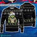 UCF Knights 3D Ugly Christmas Sweater Grinch Funny Custom Number And Name