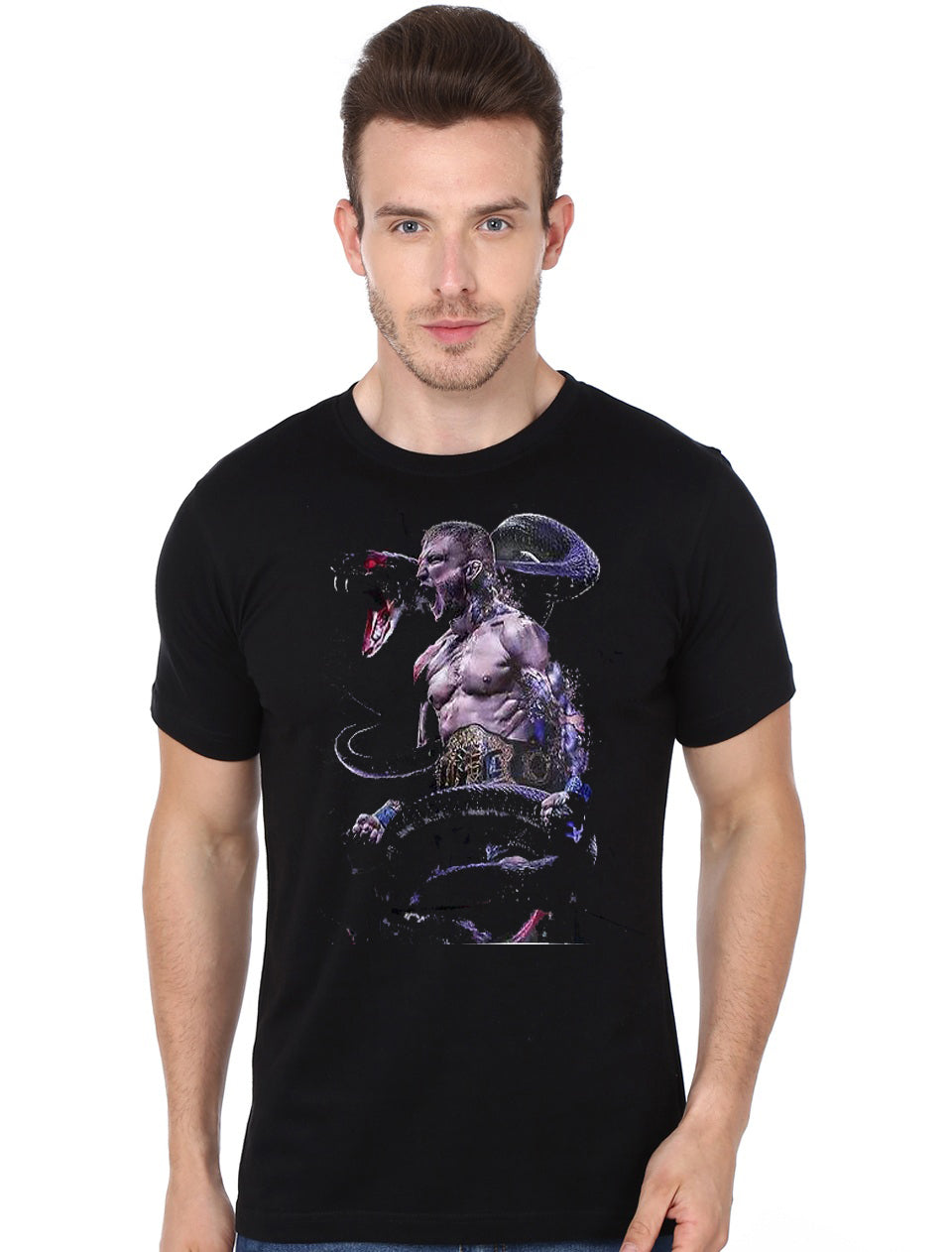 Ufc Black Half Sleeve T-Shirt Hoodie, Sweatshirt | PureTeeCo.com
