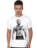 Ufc White Half Sleeve T-Shirt Hoodie, Sweatshirt | PureTeeCo.com