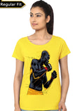 Ufc Yellow Girls T-Shirt Hoodie, Sweatshirt | PureTeeCo.com