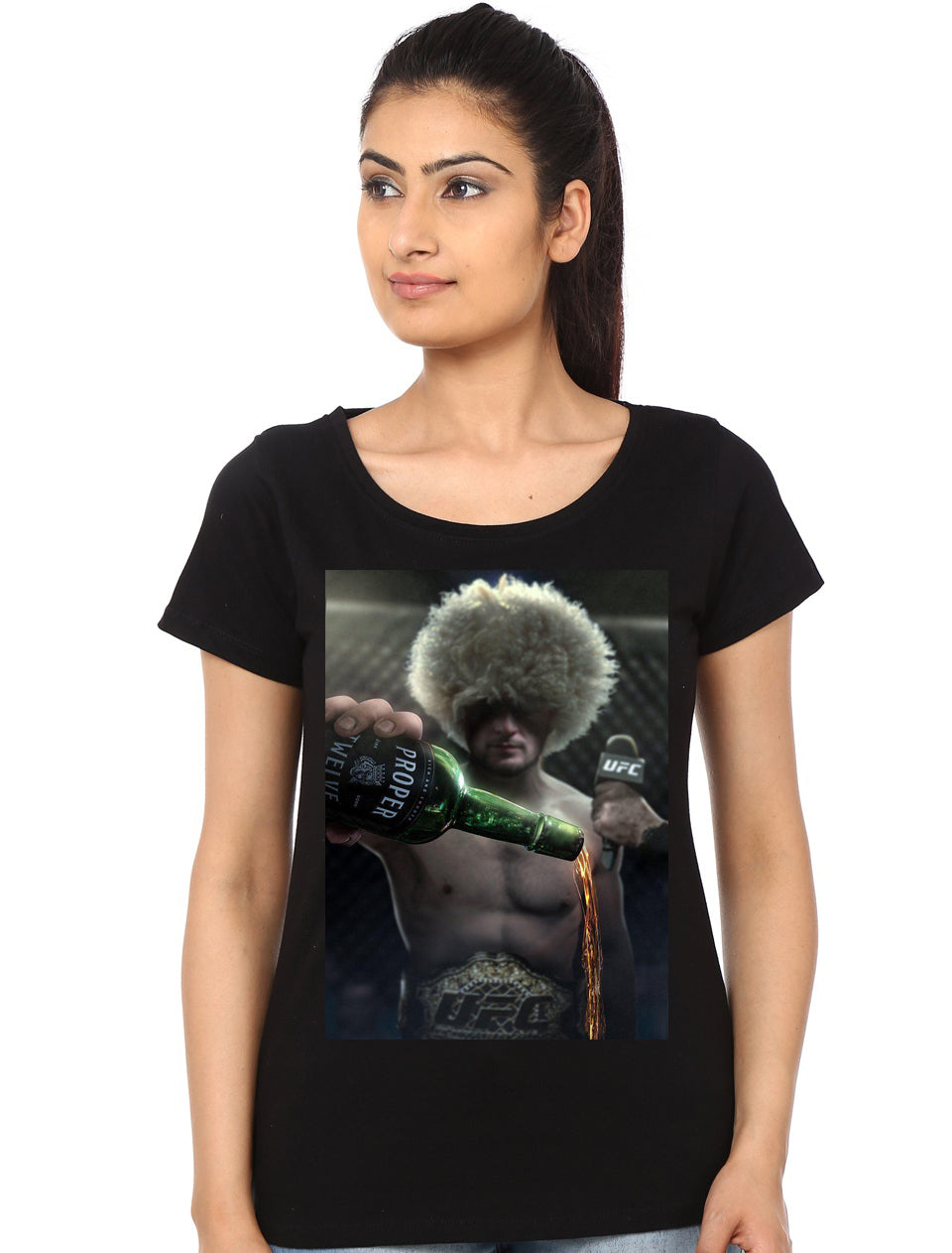 Ufc Black Girls T-Shirt Style001 Hoodie, Sweatshirt | PureTeeCo.com