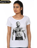 Conor Mcgregor White Girls T-Shirt Hoodie, Sweatshirt | PureTeeCo.com