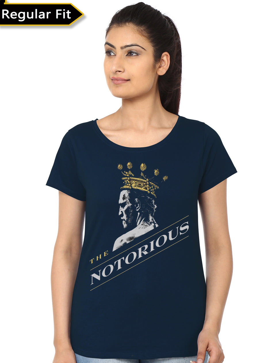 The Notorious Navy Blue Girls T-Shirt Hoodie, Sweatshirt | PureTeeCo.com
