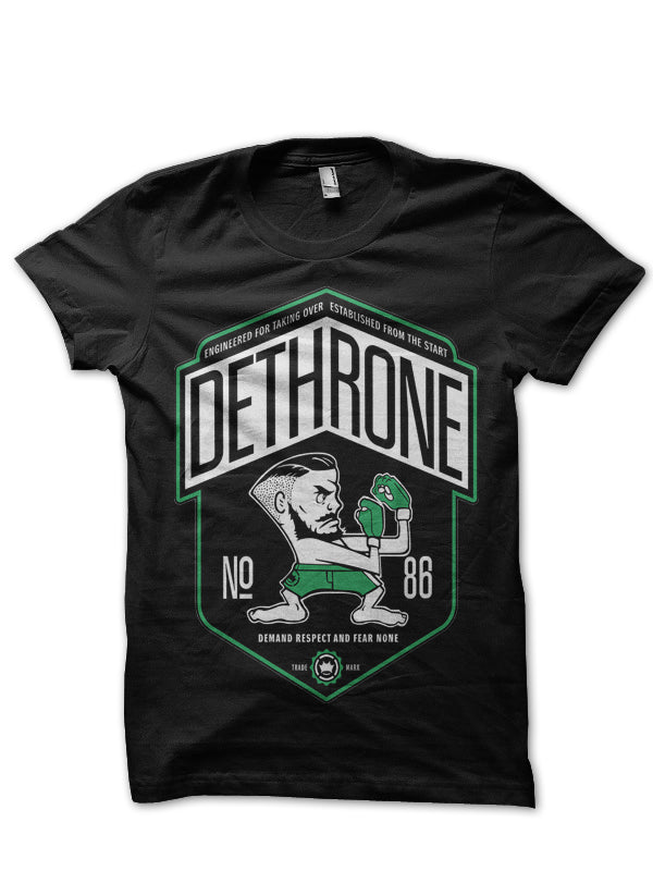 Dethrone No. 86 Black T-Shirt Hoodie, Sweatshirt | PureTeeCo.com