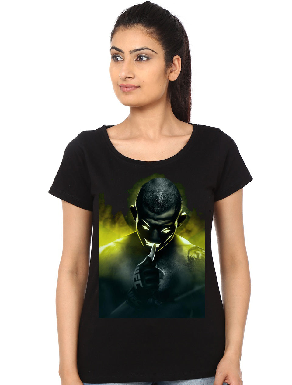 Ufc Black Girls T-Shirt Style002 Hoodie, Sweatshirt | PureTeeCo.com