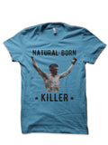 Carlos Condit Natural Born Killer Light Blue T-Shirt Hoodie, Sweatshirt | PureTeeCo.com
