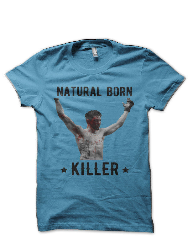 Carlos Condit Natural Born Killer Light Blue T-Shirt Hoodie, Sweatshirt | PureTeeCo.com