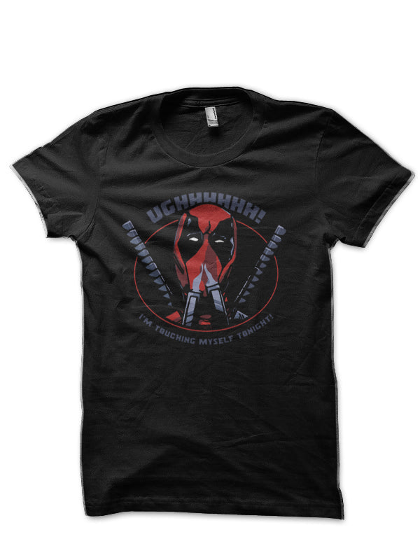 Touching Myself Tonight Black T-Shirt Hoodie, Sweatshirt | PureTeeCo.com