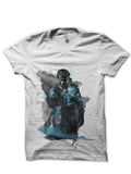 Uncharted 4 White Tee Hoodie, Sweatshirt | PureTeeCo.com