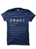 Funny Noun Unagi Definition Explained As A Dictionary T-Shirt Hoodie, Sweatshirt | PureTeeCo.com