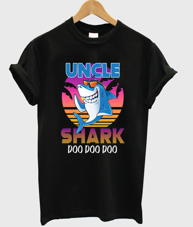 uncle shark t-shirt Hoodie, Sweatshirt | PureTeeCo.com