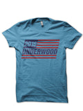Underwood Light Blue Tee Hoodie, Sweatshirt | PureTeeCo.com