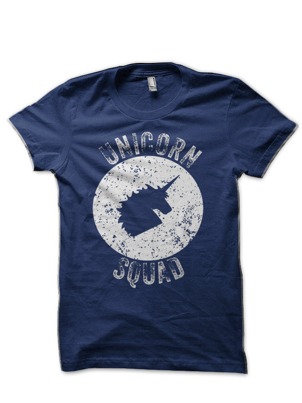 Unicorn Squad navy Blue T-Shirt Hoodie, Sweatshirt | PureTeeCo.com