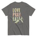 Love Pray Eat Men's Classic Tee Hoodie, Sweatshirt | PureTeeCo.com (Image 1)