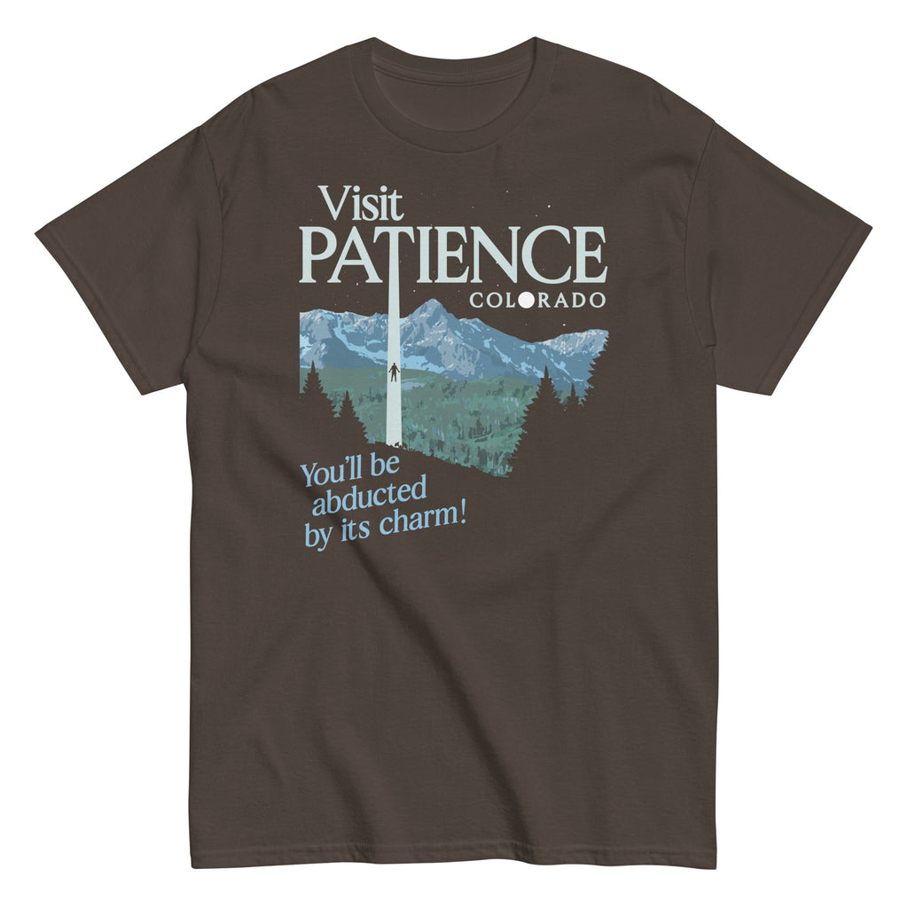 Visit Patience Colorado Men's Classic Tee Hoodie, Sweatshirt | PureTeeCo.com (Image 4)