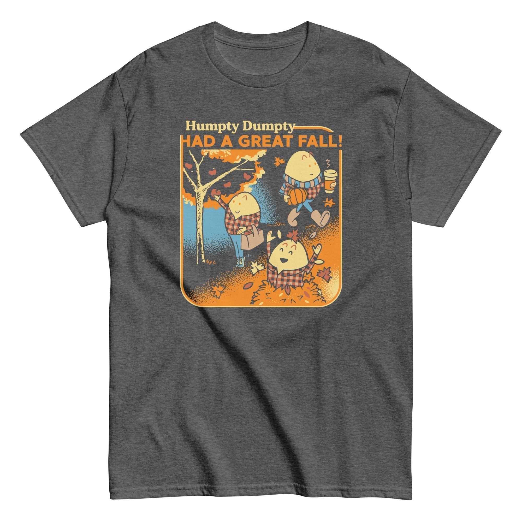Humpty Dumpty Had A Great Fall Men's Classic Tee Hoodie, Sweatshirt | PureTeeCo.com (Image 2)